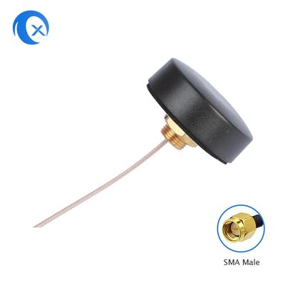 Ultra Low-Profile 2 dBi Gain LTE Cellular Antenna with 698-960 MHz and 1710-2170 MHz Frequency Range