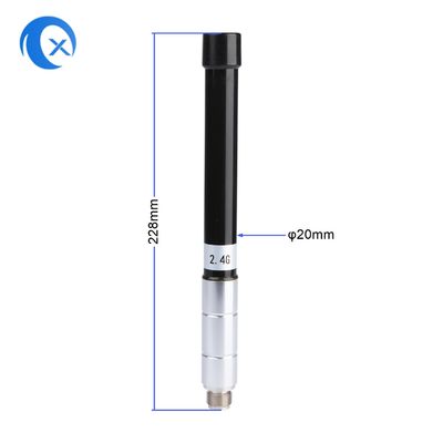 2.4G 5dBi Omnidirectional WiFi Fiberglass Base Station Antenna With N Connector