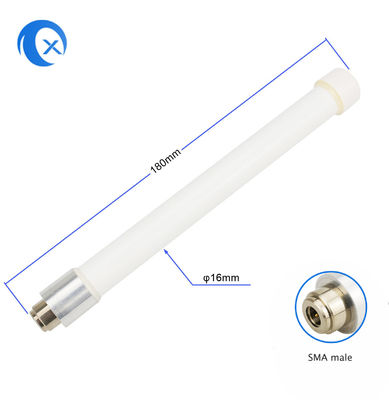 5G 5.8G 5dBi Waterproof Fiberglass Antenna With SMA Male Connector