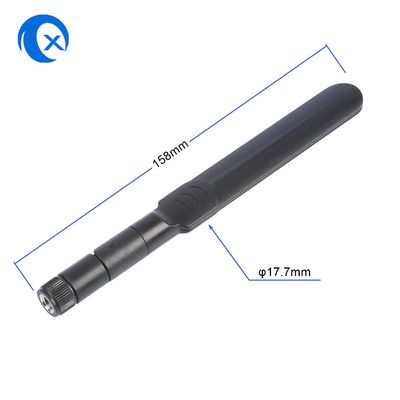 2.4GHz Omni WiFi Paddle Antenna 3dBi With Foldable RPSMA Male Connector