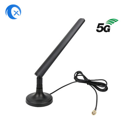 600MHz - 6GHz SMA Connector Magnetic Mount Antenna With RG174 Cable