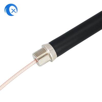 Bulkhead Mount 3G 4G LTE Omni Antenna With Rg316 Cable MMCX Connector