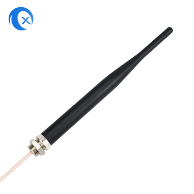 Bulkhead Mount 3G 4G LTE Omni Antenna With Rg316 Cable MMCX Connector