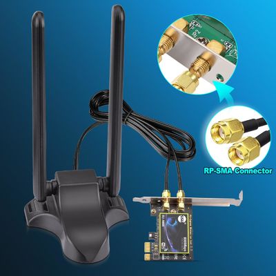 2.4GHz 5GHz 6GHz Magnetic Base WiFi Antenna