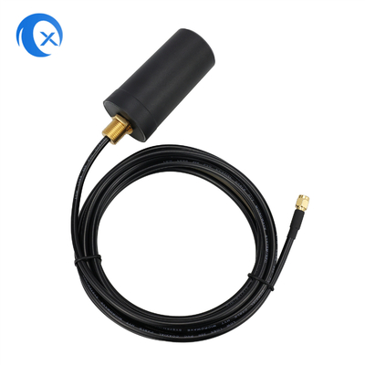 4G LTE Cellular Outdoor Antenna 5dBi Omni M12 Screw Wall Mount With SMA Male