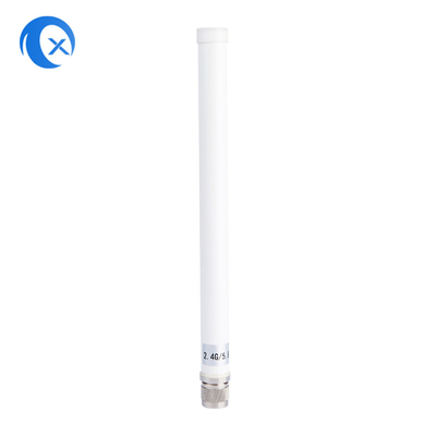 2.4G+5.8G Dual Band High Gain 7DBi WiFi Outdoor Waterproof Fiberglass Antenna With N Male Connector
