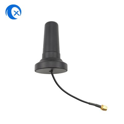 3dBi Gain IP67 Waterproof Omnidirectional 4G LTE and 3G GSM Antenna with Pigtail Cable for Outdoor Vehicle Use