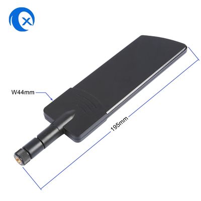 Rotatable 44*195mm 4G LTE Antenna with RP-SMA Male Straight Connector for Operation Temperature -20˚C to +60˚C
