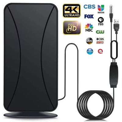 Outdoor Indoor Long Range HD TV Antenna Reviews with Signal Booster Digital HD Antenna for Smart TV and All TV