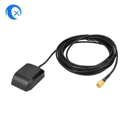 1575.42MHz 28dBi 3m Omnidirectional Magnetic Mount GPS Active Antenna Aerial Sam Connector Rg174 Cable