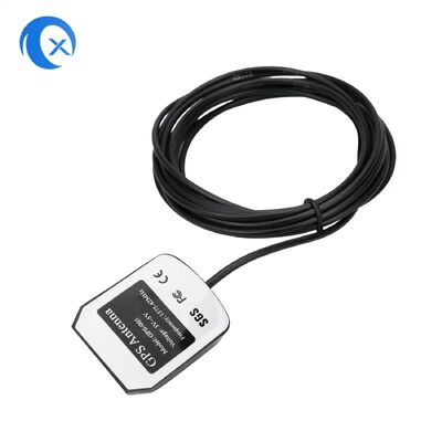 1575.42MHz 28dBi 3m Omnidirectional Magnetic Mount GPS Active Antenna Aerial Sam Connector Rg174 Cable