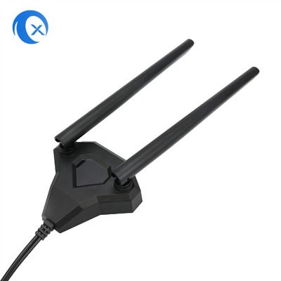 2.4GHz 5GHz Dual Band Antenna Magnetic Base for PCI-E WiFi Network Card Wireless Router