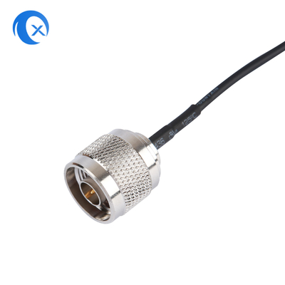 Customized Antenna RF Coaxial Cable assemblies LMR200  N Male to RPSMA connector