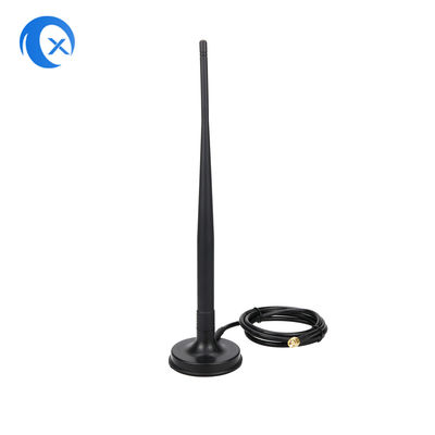 806-960MHz / 1710-2690MHz 4G LTE Magnetic Mount Antenna With LMR195 Cable SMA Connector