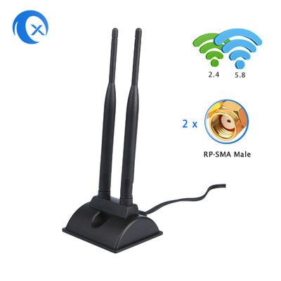 6dBi WiFi Antenna With RP-SMA Male Connector