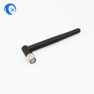 2.4/5.8g 90 Degree 5dBi External Rubber Duck WiFi Antenna With SMA Male Connector Router WiFi Antenna