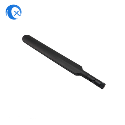 2.4/5.8 GHz Dual-Band High Gain 5dBi Omni Directional WiFi Antenna with Hinged RP-SMA Male Connector for Routers