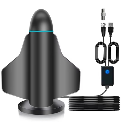 Long Range New 4K Hd Digital TV Antenna with Signal Booster for Smart TV and All TV for Local Channels Indoor & Outdoor
