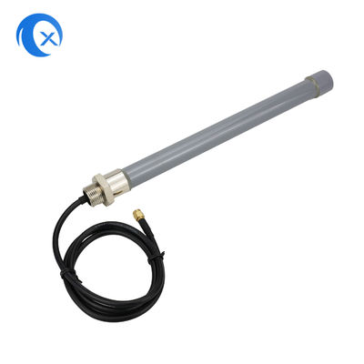 4G Omni Fiberglass Antenna 5dBi, 800/1800/2600MHz Multiband, Outdoor, 3m Cable, Grey
