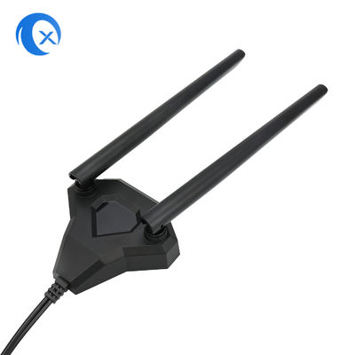 2.4GHz 5GHz Dual Band Antenna Magnetic Base for PCI-E WiFi Network Card Wireless Router
